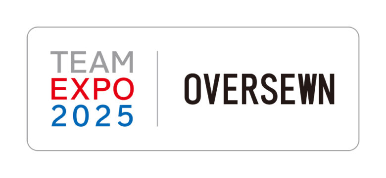 TEAM EXPO 2025とOVERSEWNのロゴ